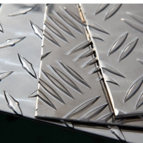 Рифленый алюминиевый лист 2.5 мм КВИНТЕТ ГОСТ 21631-76 в Туркестане