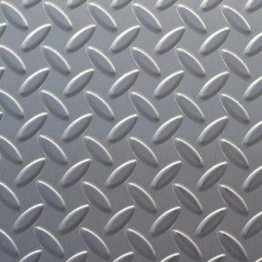 Лист рифленый стальной ромбический 0,5х1200х2500 мм Ст3сп ГОСТ 19903-2015 оцинкованный в Кокшетау