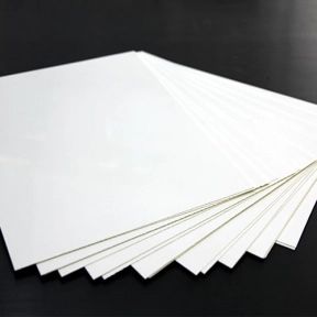Белый сплошной листовой ПВХ 0.7x1000x1400 мм PENTAPRINT ТУ в Актобе